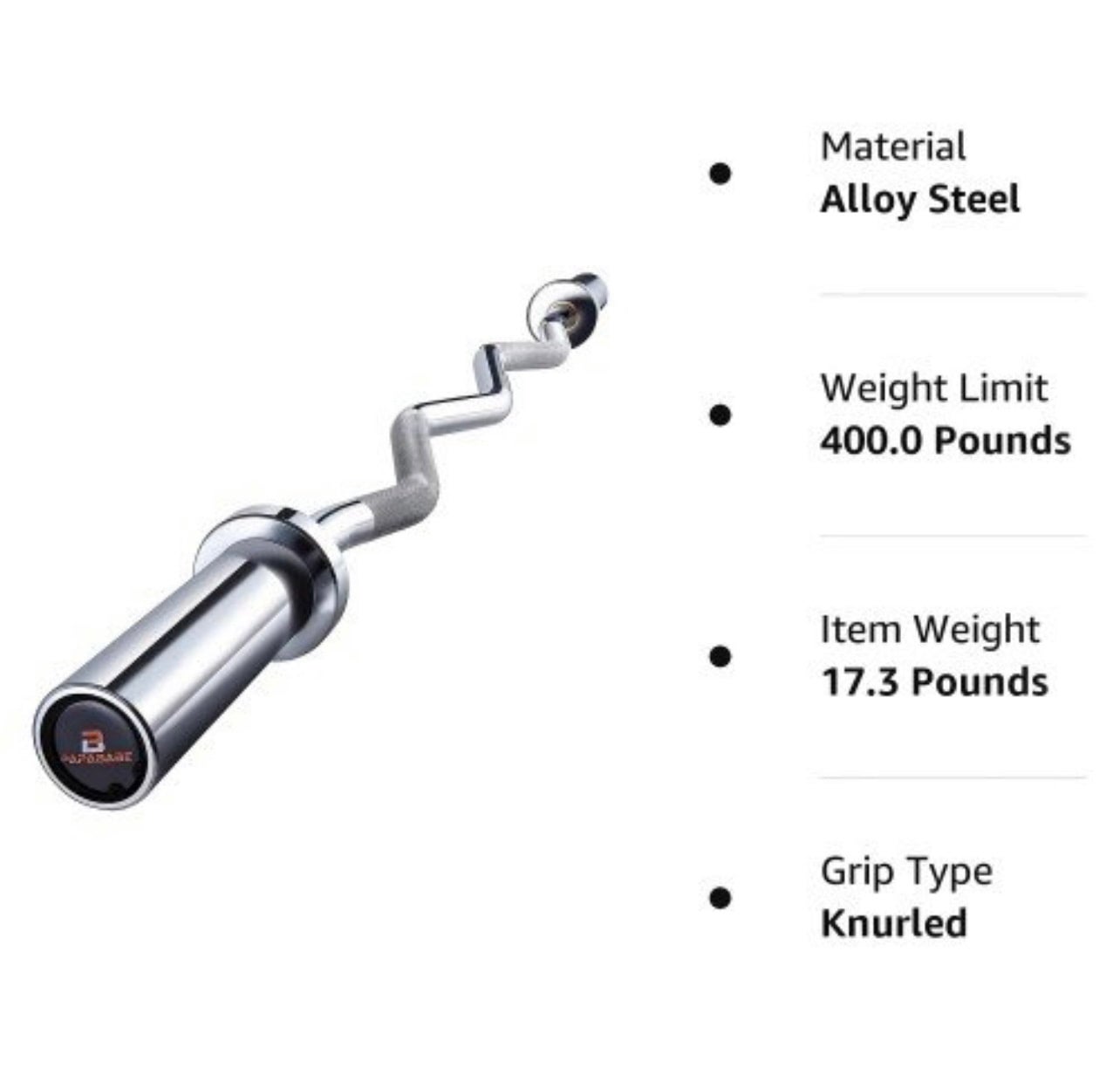 Types of curl bars on sale