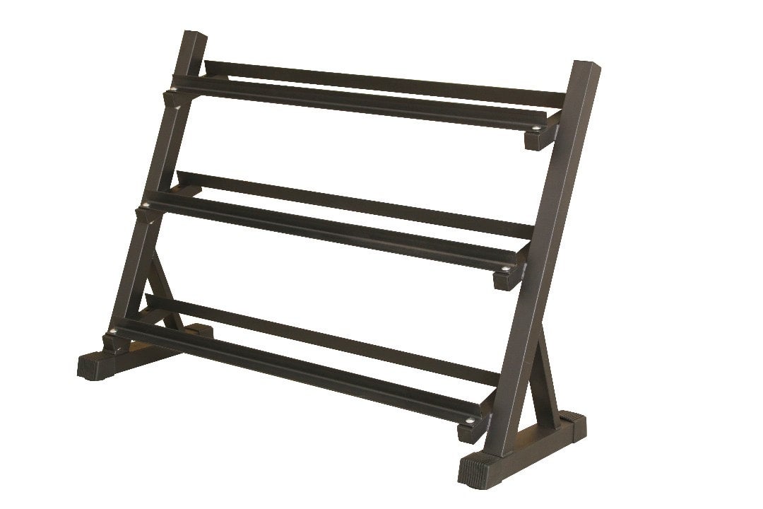 3 Tier commercial grade dumbbells rack Golden Fitness