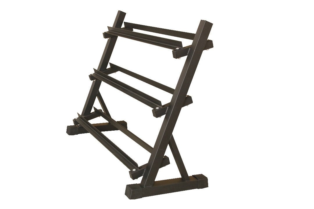 3 Tier commercial grade dumbbells rack Golden Fitness