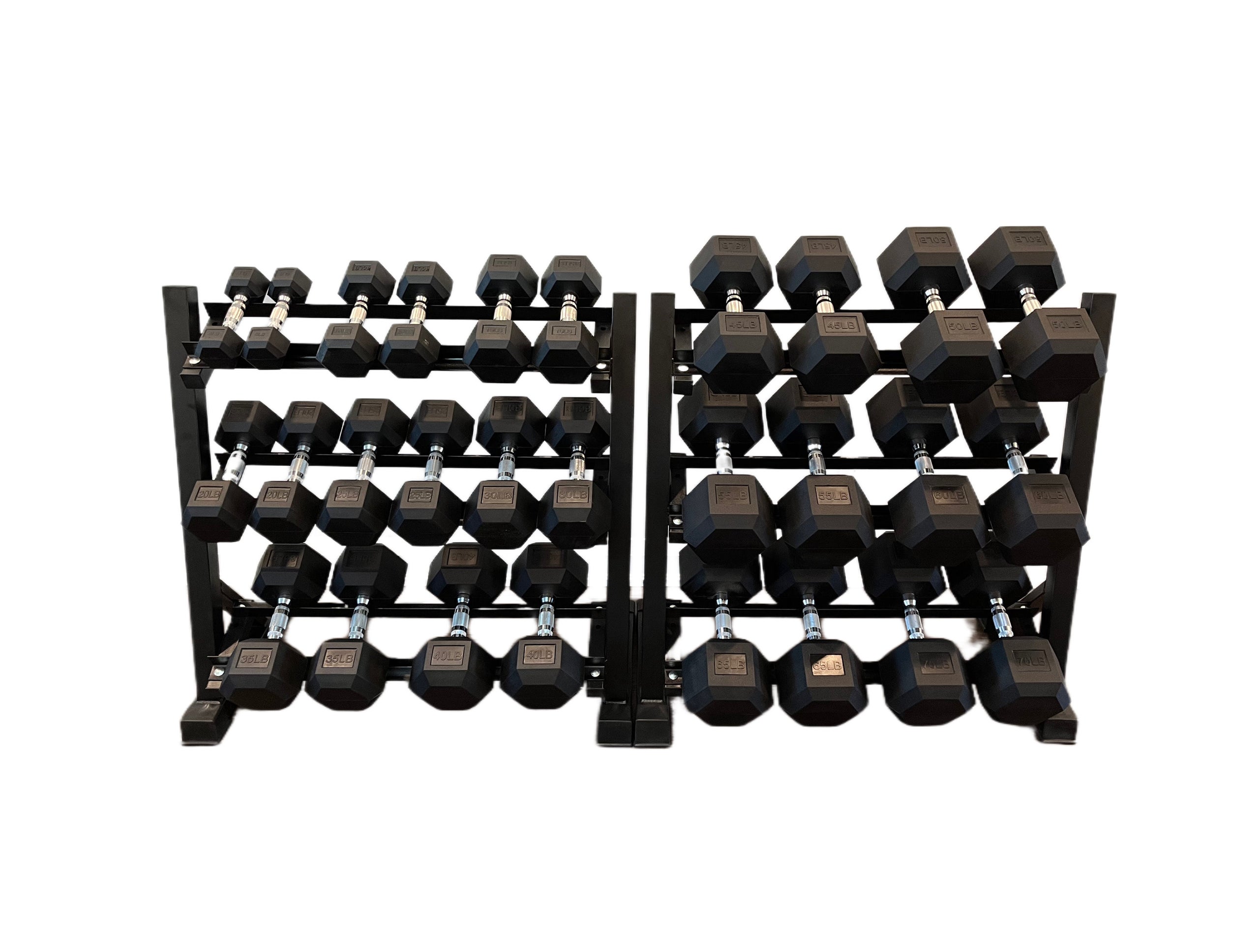 Golden cast iron dumbbells clearance